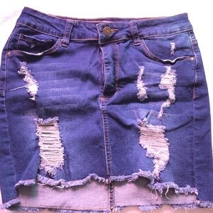 Jean Skirt